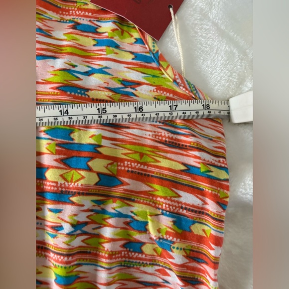 Mossimo Supply Co Women’s Dress Coral Print XL NWT - Picture 2 of 8